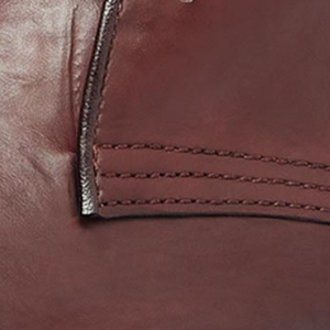Closeup of Quarter stitch detail