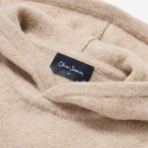 Closeup of Cordless hoodie