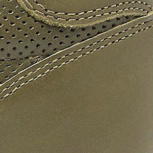 Closeup of Calf leather upper