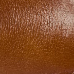 Closeup of Milled leather upper