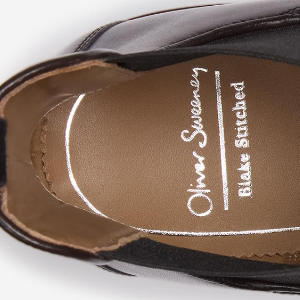 Closeup of Leather lining