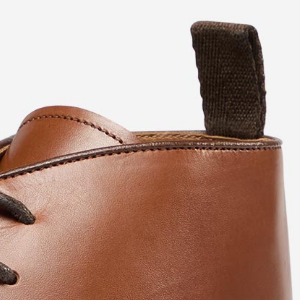 Closeup of Heel pull tab