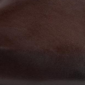 Closeup of Hand-burnished calf leather upper
