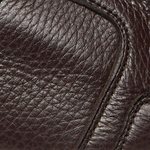 Closeup of Deer leather upper