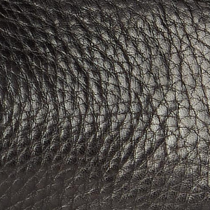 Closeup of Milled leather upper