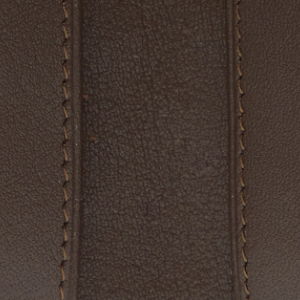 Closeup of Brown calf leather interior