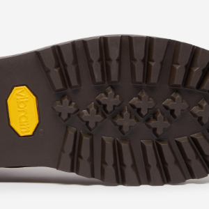 Closeup of Vibram rubber commando sole