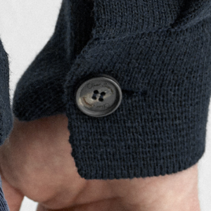 Closeup of Functional buttoned cuffs