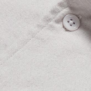 Closeup of French placket