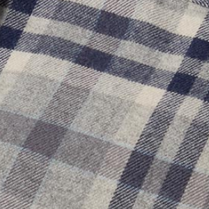 Closeup of 100% brushed cotton