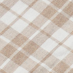 Closeup of 100% brushed cotton