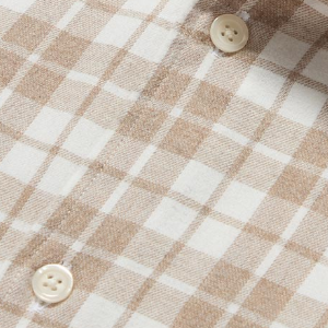 Closeup of French placket
