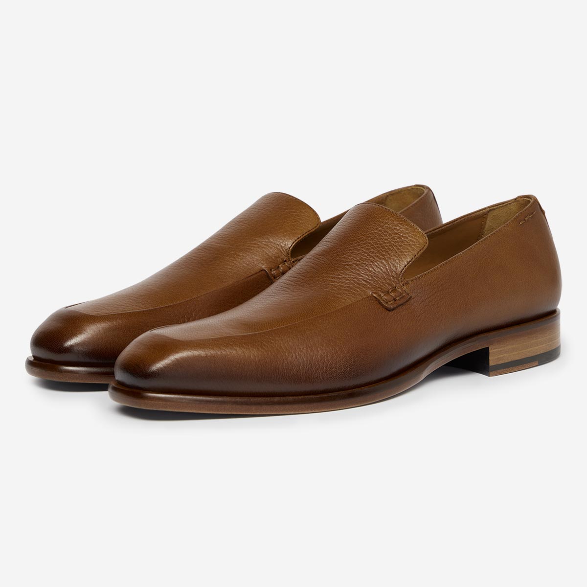 Mens Belvedere Omar Casual Drivers Loafer Shoe in Tan