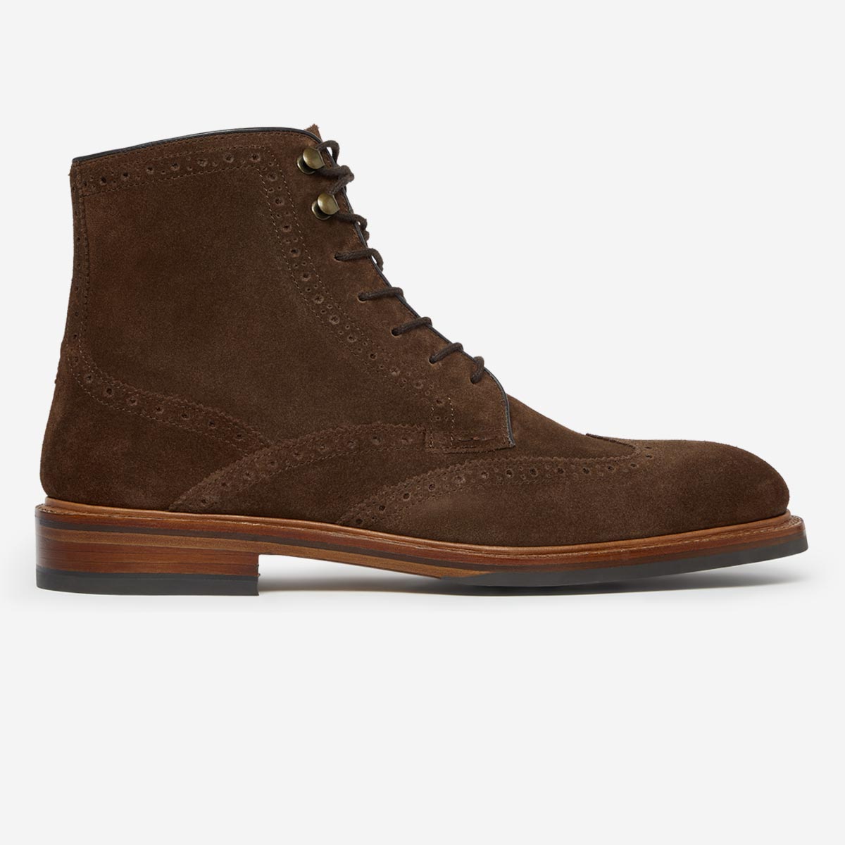 Blackwater Chocolate Brogue Boots Men's Boots Oliver Sweeney