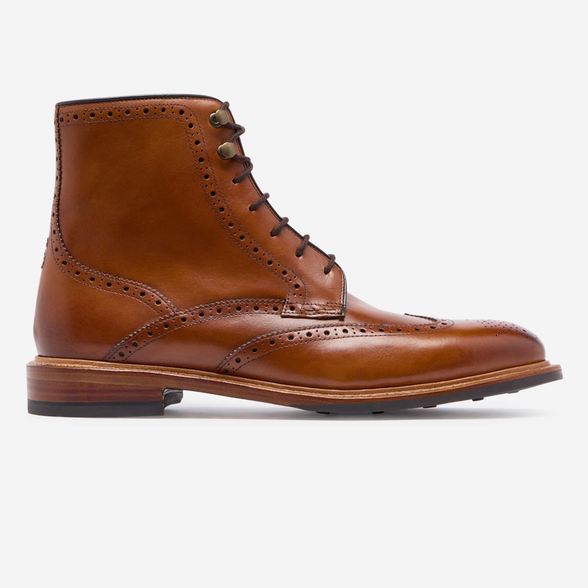 Blackwater Tan Brogue Boots Men's Boots Oliver Sweeney