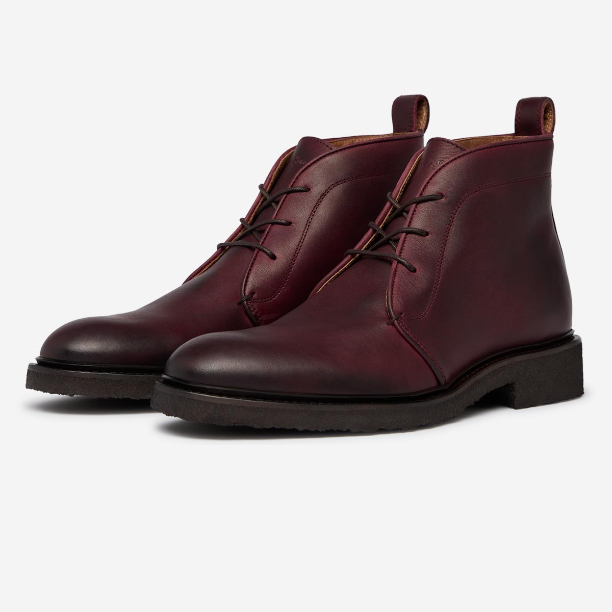 Bogada Burgundy Chukka Boots Men's Boots Oliver Sweeney