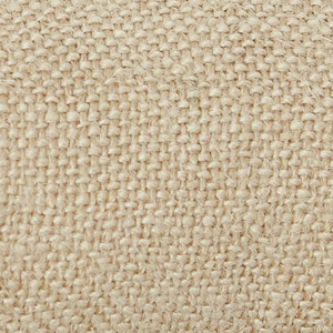 Closeup of Woven 100% linen upper