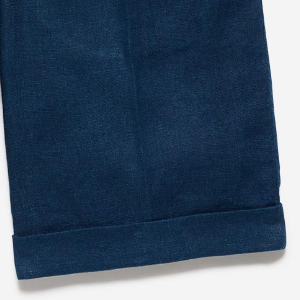 Closeup of Cuffed hem