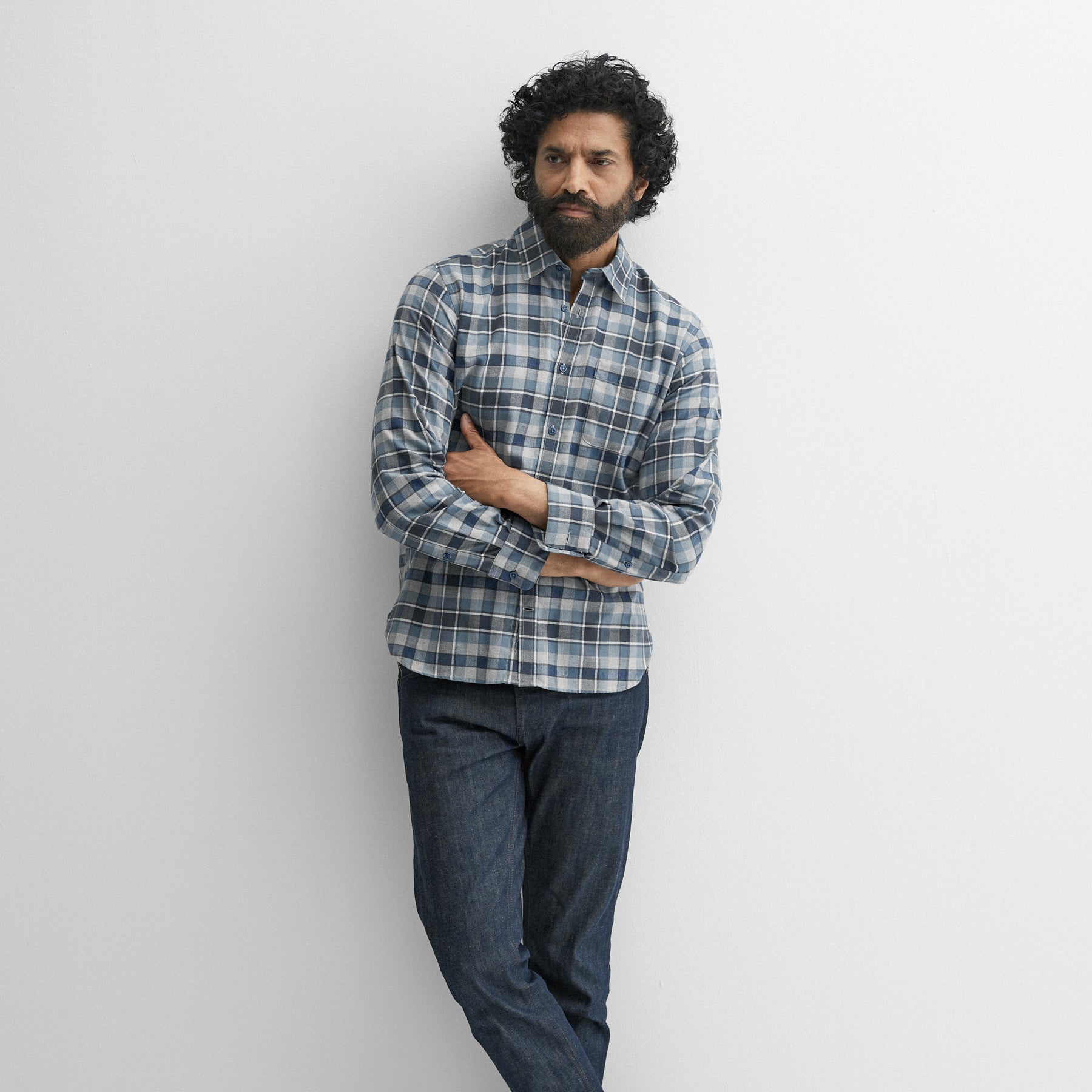 Censo Navy/Grey Check