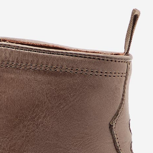 Closeup of Heel pull tab