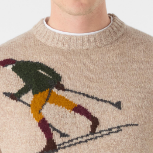 Closeup of Crew neck