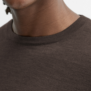 Closeup of Crew neck