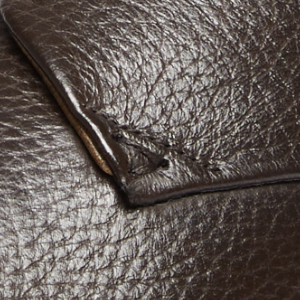 Closeup of Turned Seam Detail