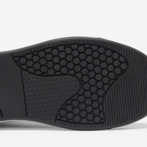 Closeup of EVA sole with rubber outsole