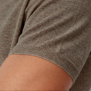 Closeup of Ribbed cuffs & hem