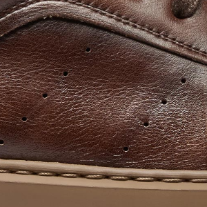 Closeup of Perforated quarter detail
