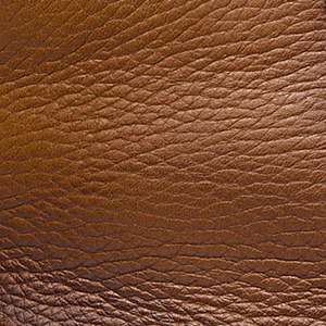 Closeup of Antiqued deer leather upper