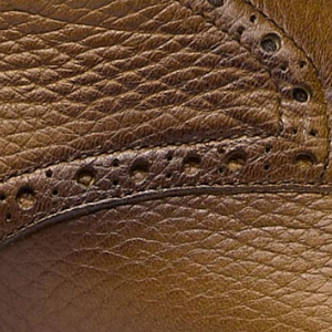 Closeup of Semi Broguing