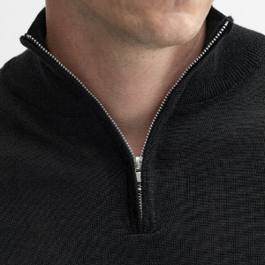 Closeup of Quarter zip