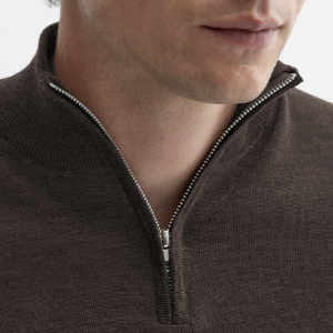 Closeup of Quarter zip