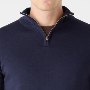 Closeup of Quarter zip