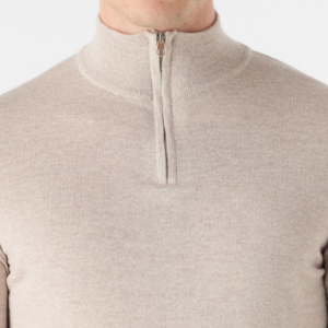Closeup of Quarter zip