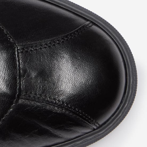 Closeup of Retro 'soccer' toe cap