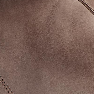 Closeup of Hand-finished calf leather upper