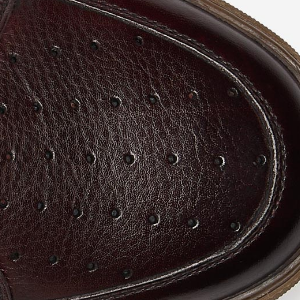 Closeup of Perforated toe detail