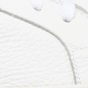 Closeup of Grained calf leather upper