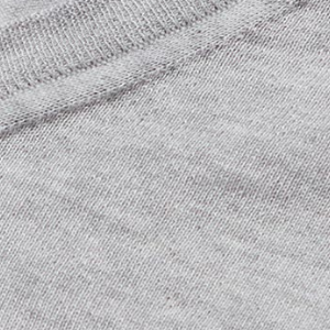Closeup of 27 gauge knit & marled yarn