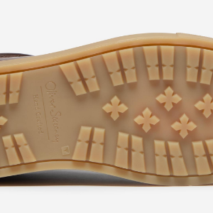 Closeup of Rubber cupsole with commando tread