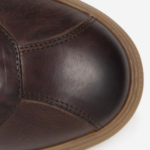 Closeup of Retro 'soccer' toe cap