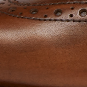 Closeup of Antiqued Leather Upper
