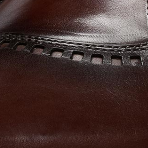 Closeup of Leather sole