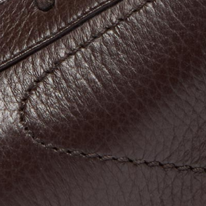 Closeup of Hand stitched quarter detail
