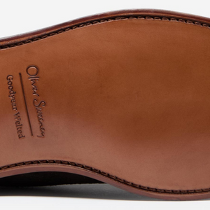 Closeup of Leather sole