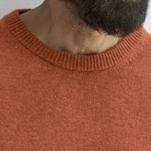 Closeup of Crew neck