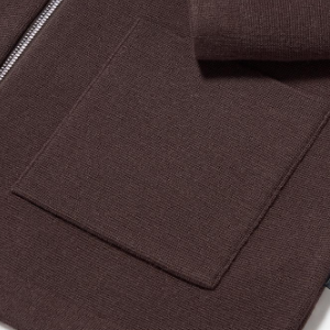 Closeup of 2 external patch pocktes