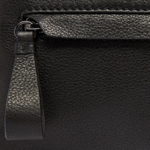 Closeup of External zip pocket